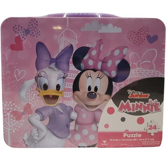 Minnie Mouse Lunchbox Minnie Mouse Puzzle Minnie Mouse Toys Daisy Duck - Picture 1 of 9